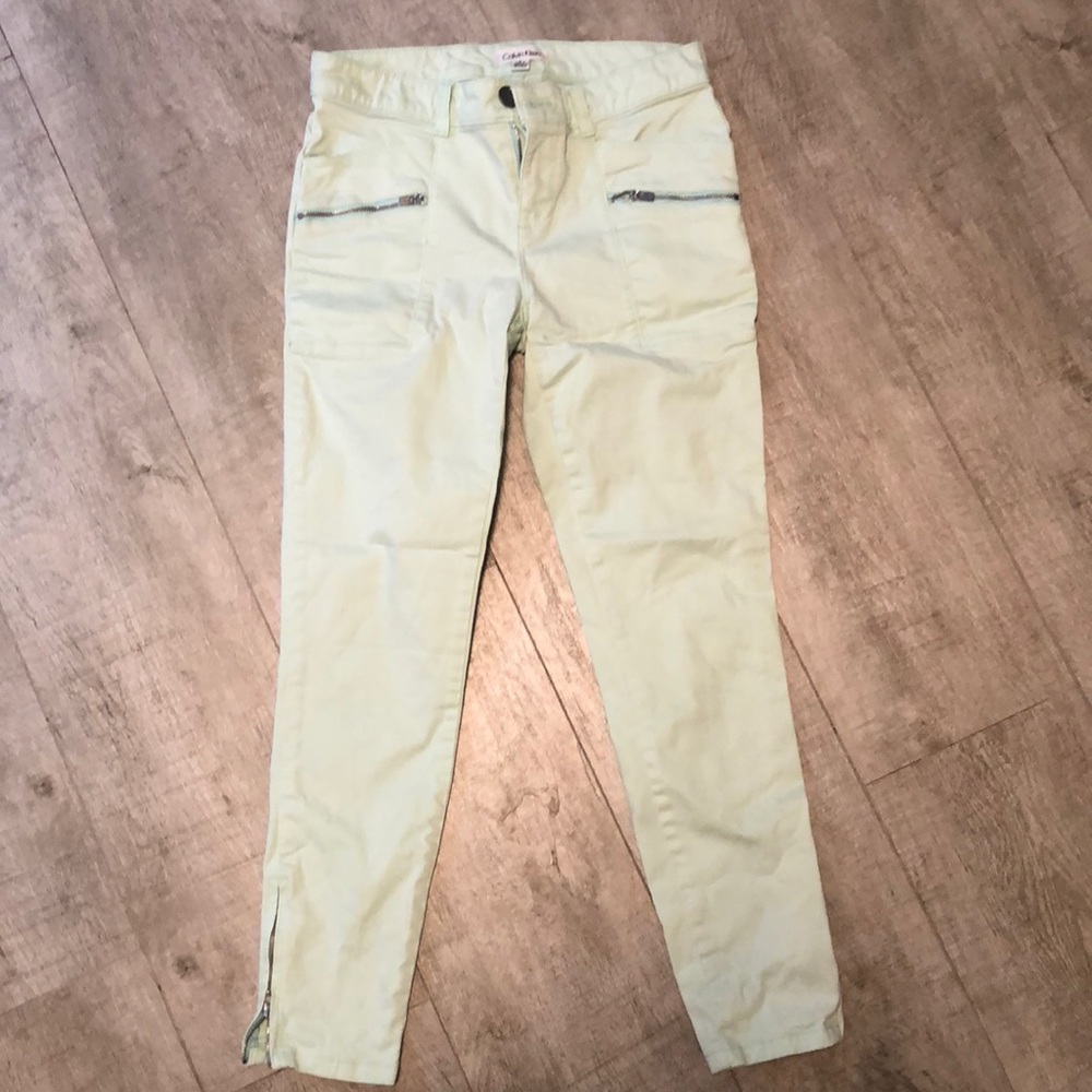 Pastel Green Calvin Klein Skinny Jeans
